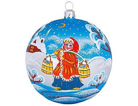 Ёлочная игрушка (стекло)
